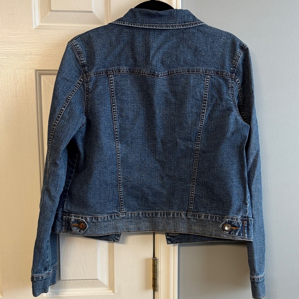 Willi Smith Indigo Jean Jacket - image 7